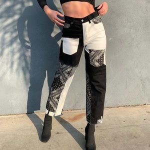 Brand new revice denim bandana matchmaker jeans